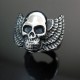 Skull Ring For Motor Biker - TR132